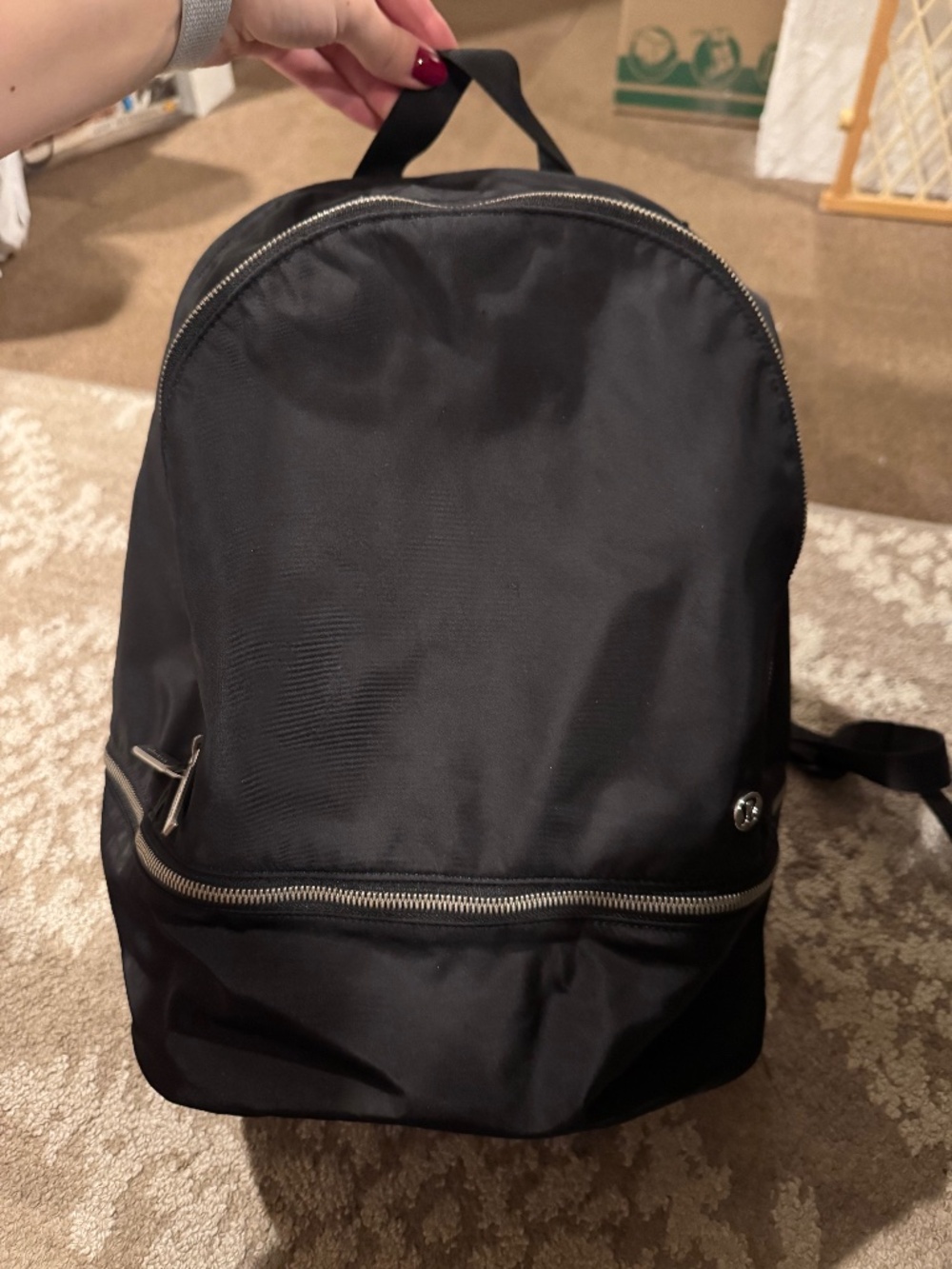 Black Lululemon Adventurer Backpack 20L